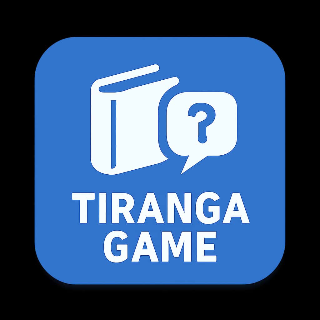 Concept badge for Tiranga Game installation guide.