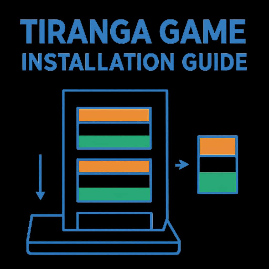 Inline illustration for Tiranga Game installation process.