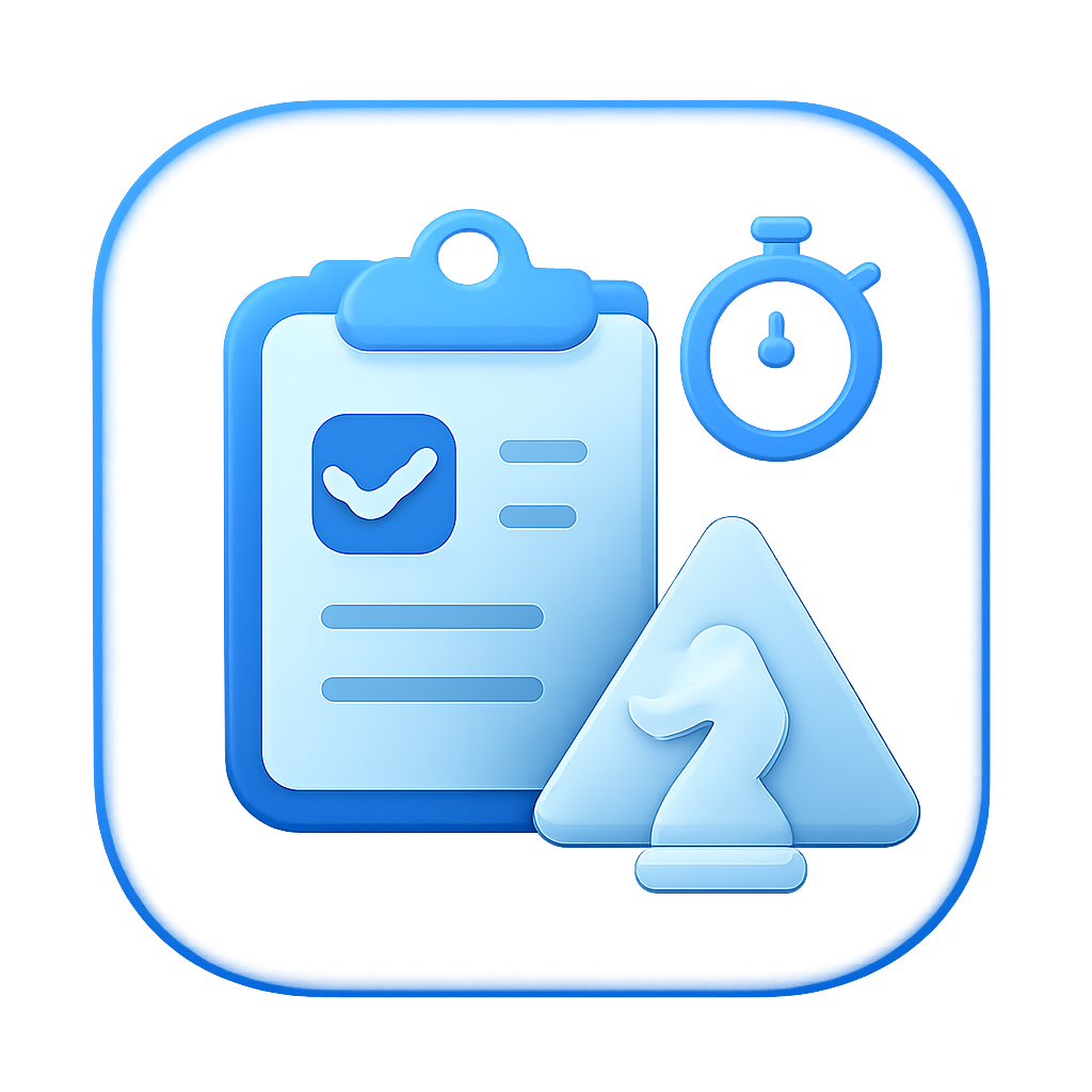 An icon depicting a guide for troubleshooting Tiranga Game updates.